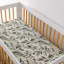 Olive Branches Fitted Crib Sheet