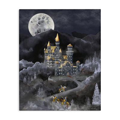 Moonlit Journey to Castle Canvas, design by Brett Blumenthal