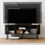 Meuble télé avec armoire de rangement et tablette pour téléviseurs de 60 po Mid-Century-1963442922-1977197844
