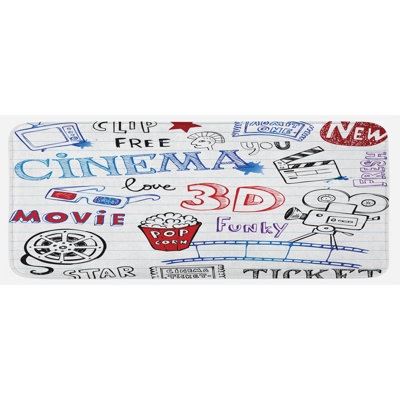 Tapis de cuisine cinéma