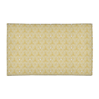 Chenille Geometric Indoor Rug