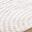 Machine Washable Shaggy Boho Beige Area Rug-149077761