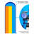 22.5FT Triple Water Slide with 3 BodyBoards