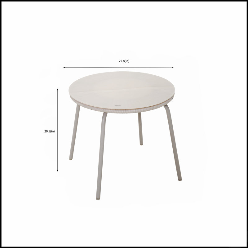 Ensemble de patio extérieur 3 pièces en résine tressée et structure en fer, comprenant un fauteuil de lecture et une chaise longue confortables, ainsi qu'une petite table. Parfait pour la terrasse, la piscine et la plage.