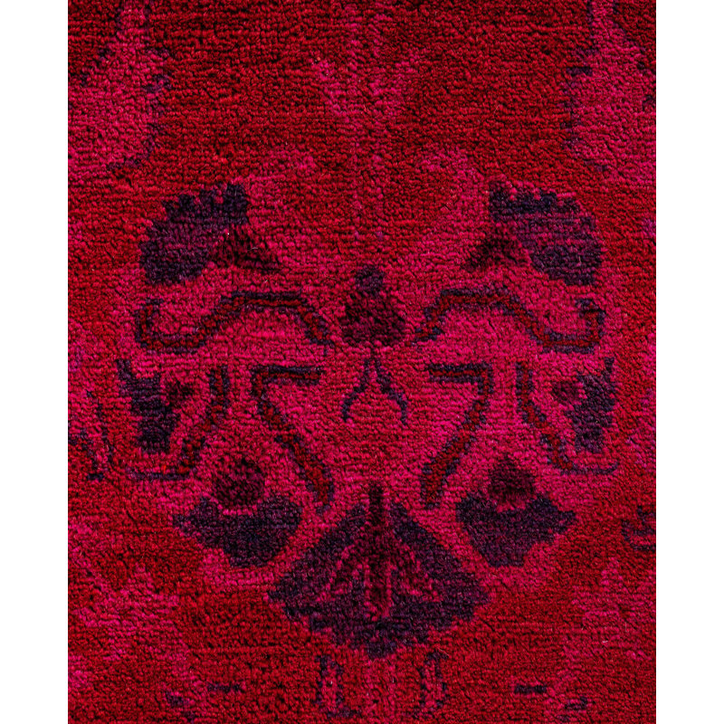 Overdyed One-of-a-Kind 8' 0" x 10' 5" Hand Knotted Area Rug