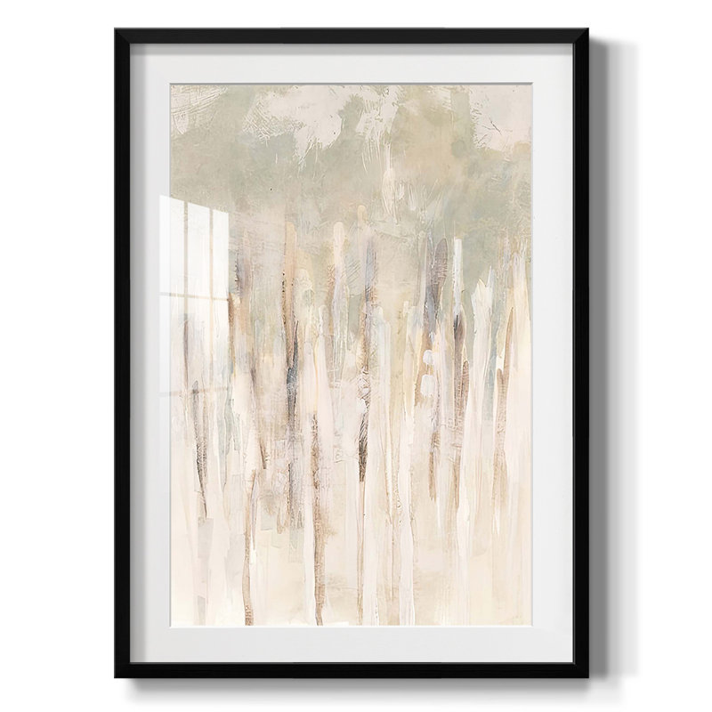 «Selective Arrangement IV», reproduction encadrée, Blanc, Papier avec cadre noir