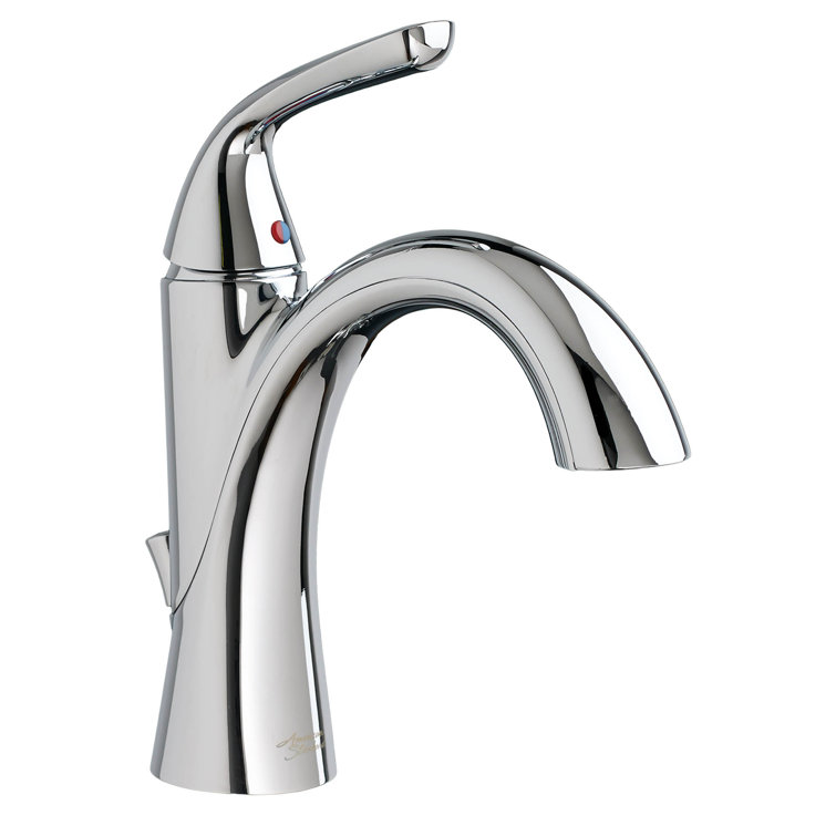 Fluent Single-Hole Bathroom Faucet with Drain Assembly