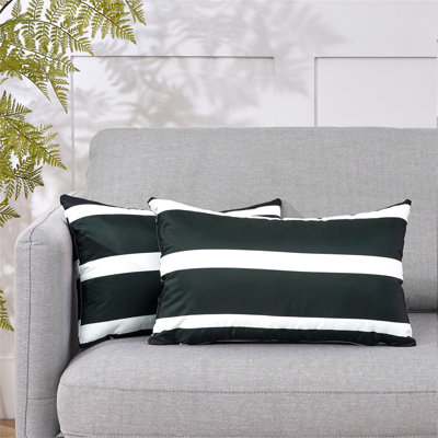 Outdoor Waterproof Decorative Lumbar Pillow Cover For Summer Beach Pool Camping