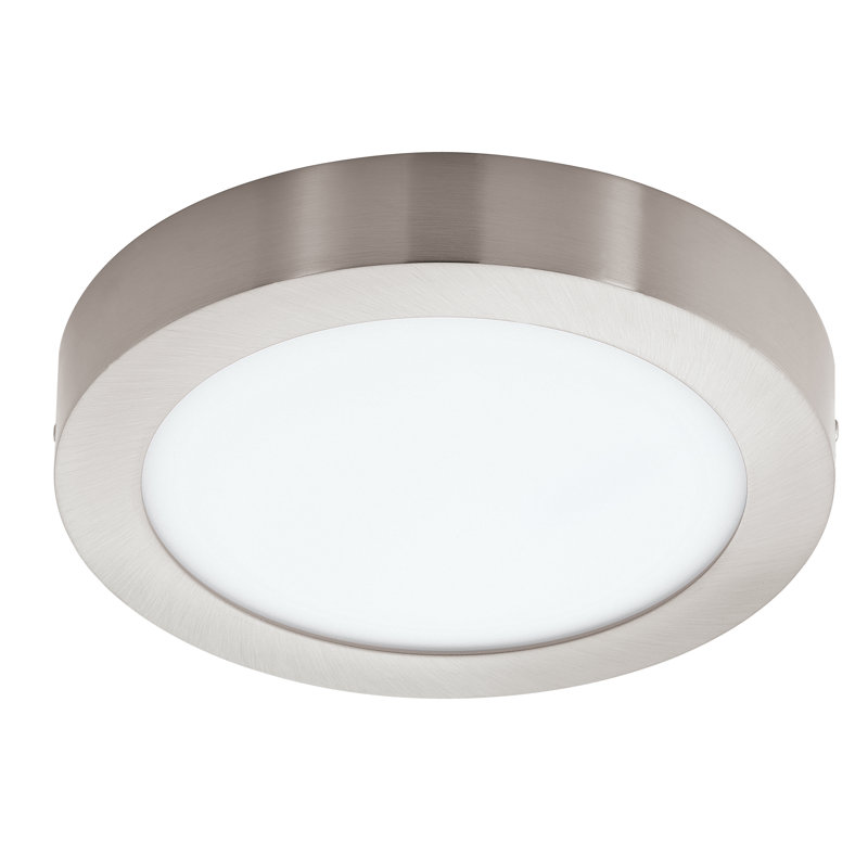 Ewgenia LED Flush Mount, Satin, 1cm H x 9cm W x 9cm D
