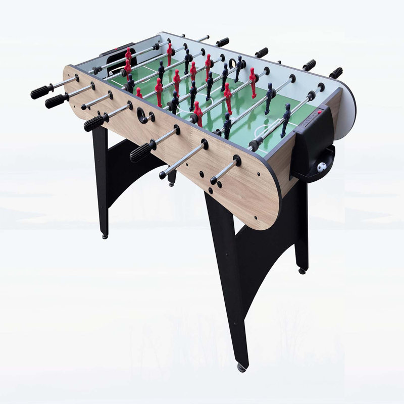 Table de soccer, adaptée à tous les âges et espaces, Brun