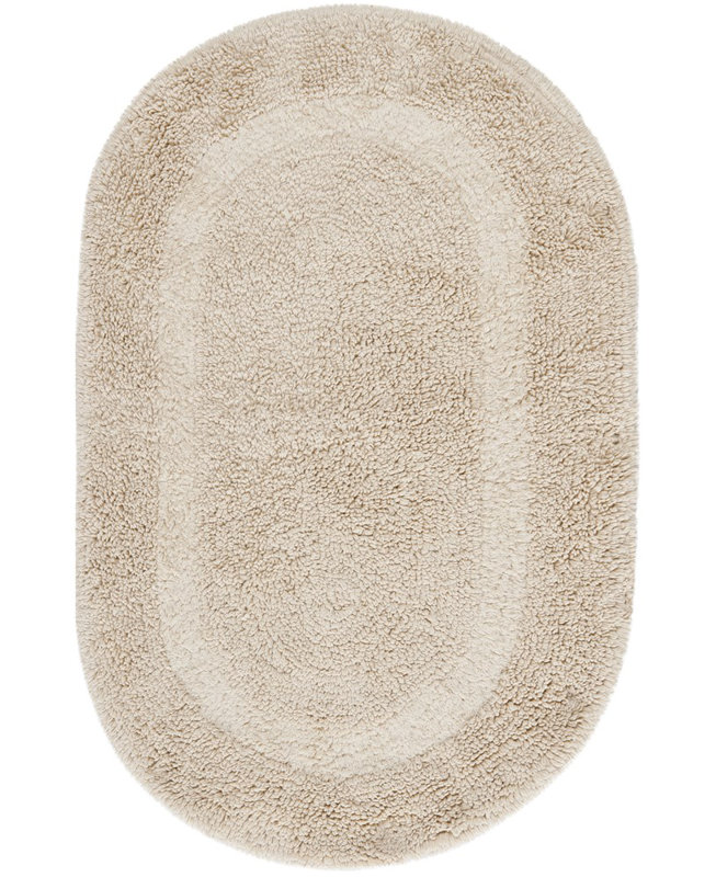 Tapis pour salle de bain, Naturel