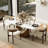  Modern Rectangular Sintered Stone Dining Table with Pedestal Base-666994729-654490488