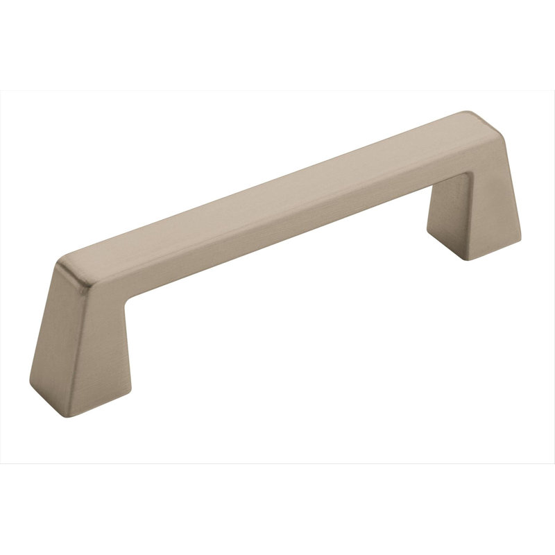 Poignée de meuble Blackrock 3-3/4 pouces (96 mm) d'entraxe, nickel satiné, Nickel satiné, 3 3/4"