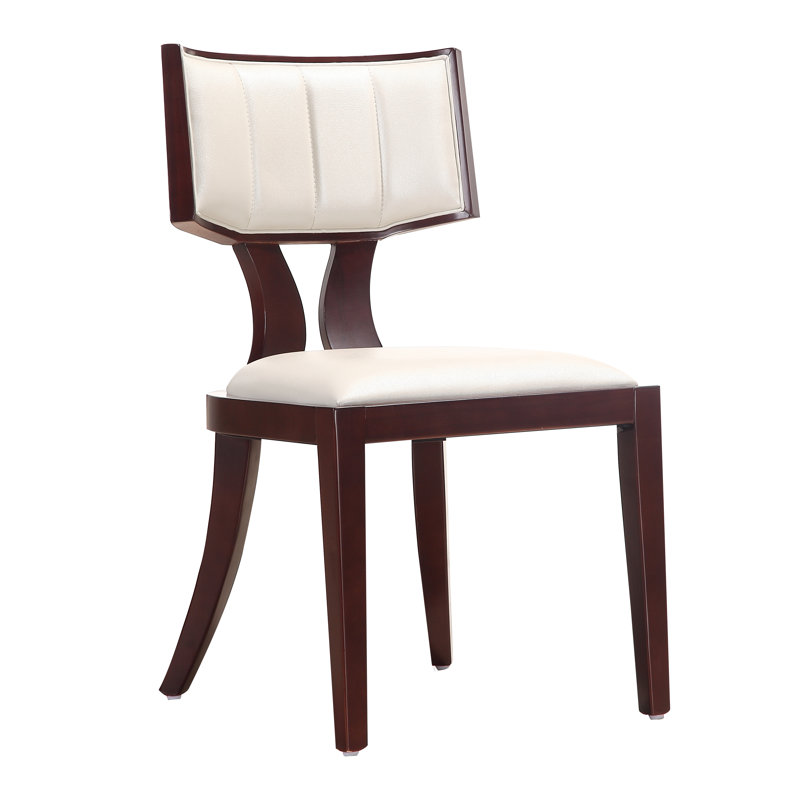 18.5'' H Upholstered Side Chair, Cream