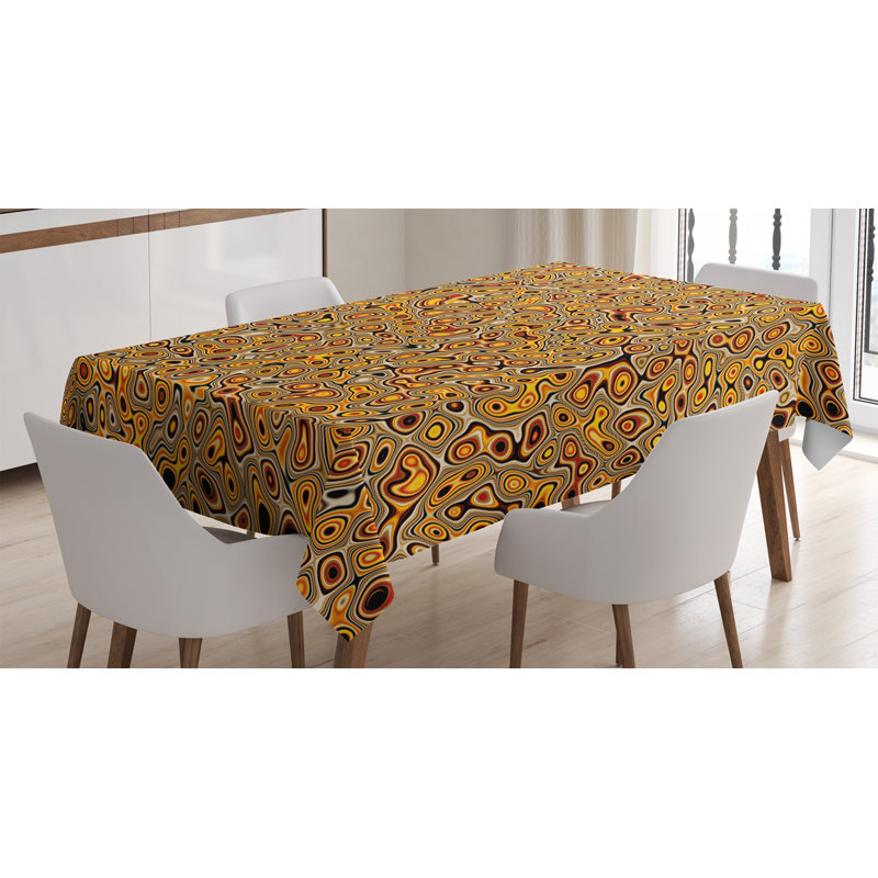 Psychedelic Tablecloth, 84" L x 60" W