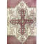 Tapis unique rose / rose / sauge Oushak 12 pi 9 po x 15 pi 5 po