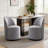 Upholstered Fully Assembled Swivel Dining Chair-535030090