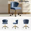 Chaise de travail ergonomique à dossier capitonné Adelynn-1502635561