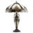 Crepeau 24.5"H Double Lit Classic Stained Glass Table Lamp-1154668355