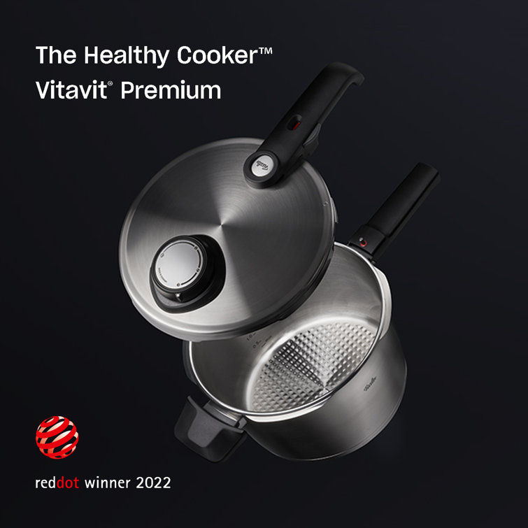 Fissler - vitavit premium 6-Piece Set Pressure Cookers