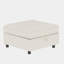 Canapé modulaire modulaire, siège convertible avec rangement pour des espaces de vie polyvalents et confortables