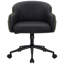 Vanity Chair With Wheels And Arms, Comfy Office Chairs For Women, Height Adjustable Ergonomic Swivel Chair For Bedroom, Living Room Makeup,chenille