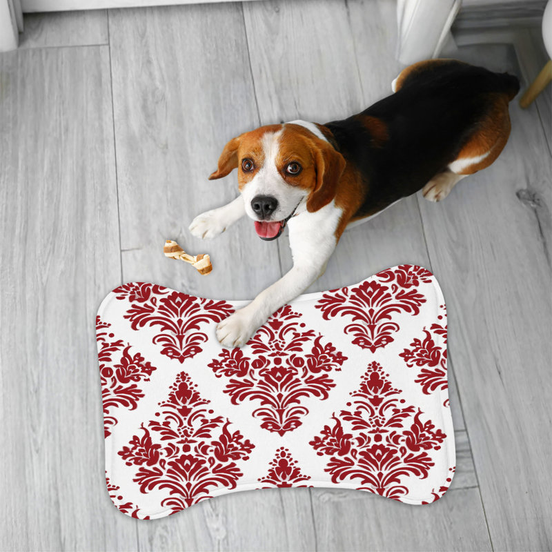 Royal Elegance - 1 Piece Bone Shape Feeding Mat, 18"