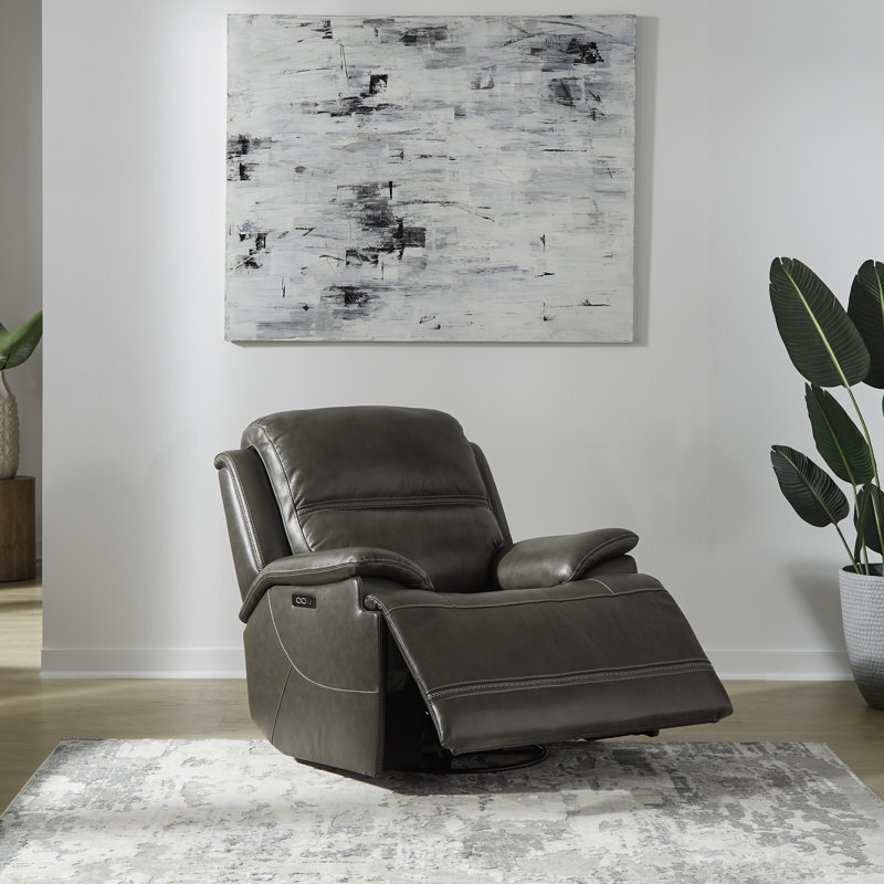 Hannya Leather Power Recliner