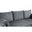 84.65" L Shaped Chaise Lounge Sectional Sofa With Reversible Chaise-769707186