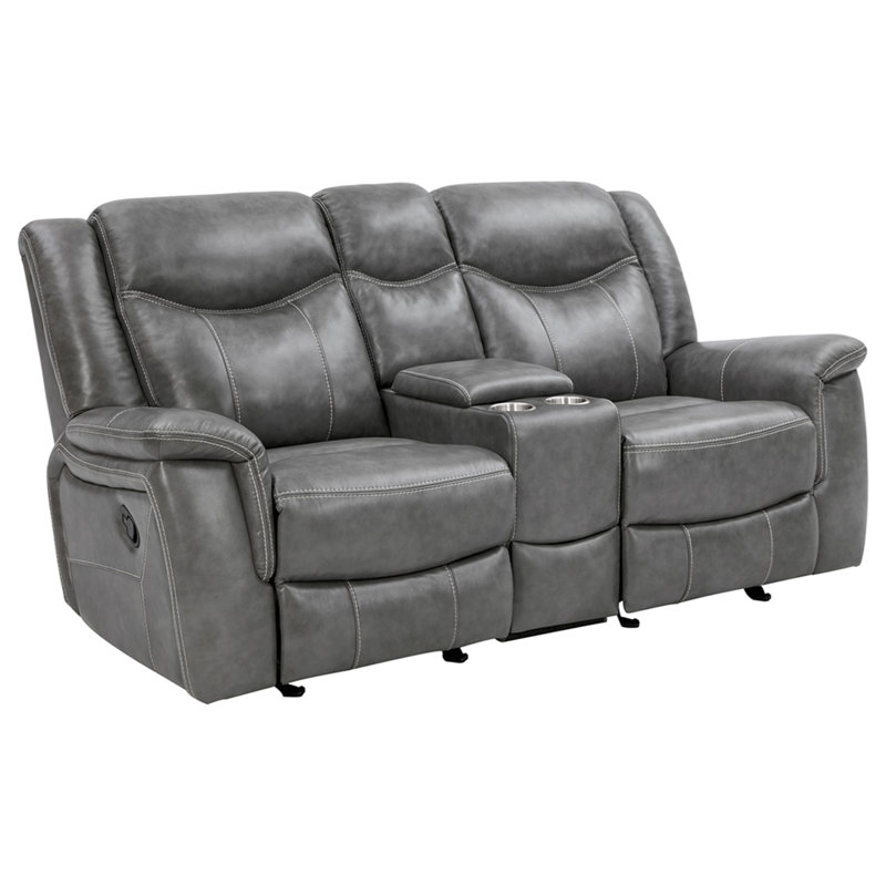 Causeuse avec rangement Carmen Cool Grey