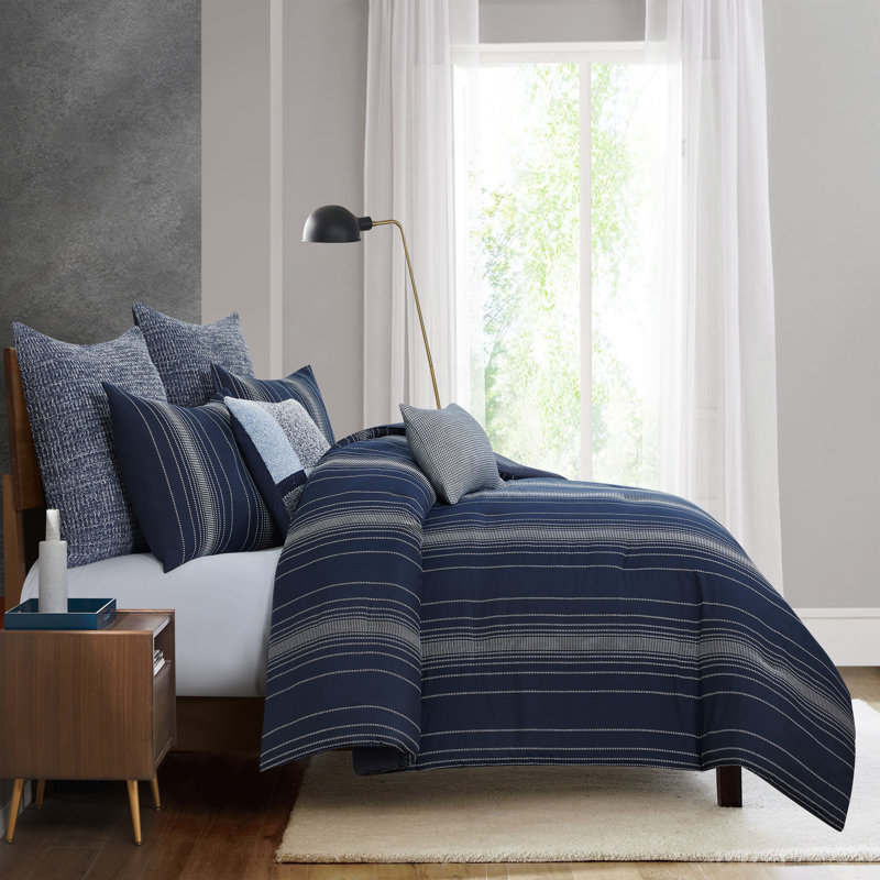 Harper 3pc Comforter Set - Full/Queen, Queen Comforter + 2 Standard Shams