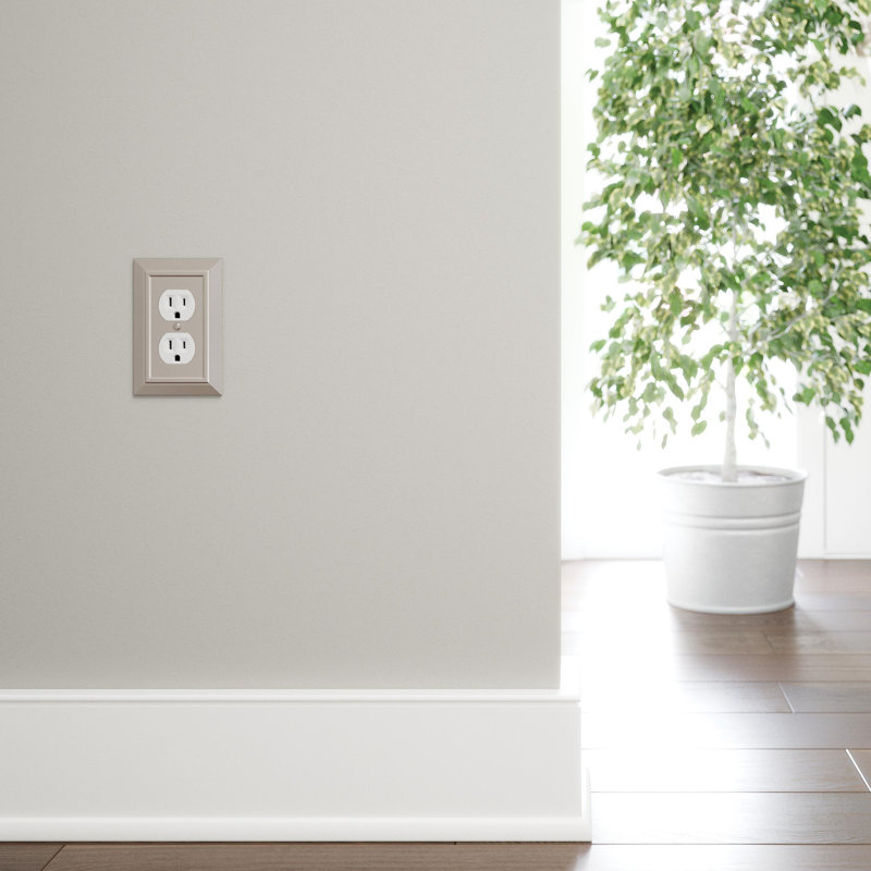 Classic Architecture Antimicrobial 1-Gang Duplex Wall Plate