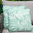 Indoor/Outdoor Cotton Reversible Throw Pillow