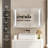 36*24'' Modern Aluminum Medicine Cabinet with LED Bathroom Mirror, Brightness Adjustment