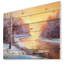 Forêt d'hiver - impression de paysages-34270814-34270815