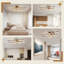 Darnee Metro Lane Flush Ceiling Light, 3-Lights