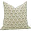 Coussin décoratif à motif de blocs de tissu fabriqué à la main Fab divine, Kesariya-110374269-110374256-110374257