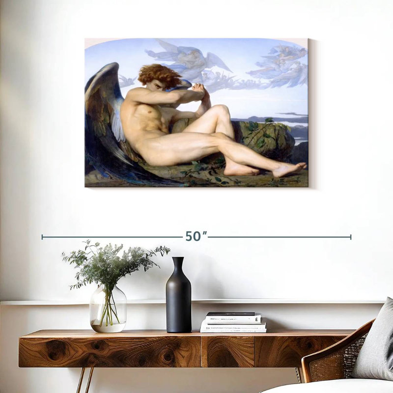 " The Fallen Angel Canvas Print ", 24" H x 36" W x 1.25" D