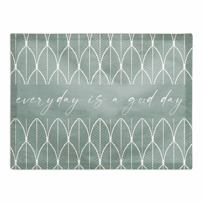 Kwenton Polyester Geometric Rectangle Placemat