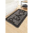 High-Quality Bathmat, Anthracite, 23.6 x 39.4 inches | 100% Polypropylene, Total Thickness: 0.4 inches | Non-Slip Natural Latex Sole, Machine Washable, Vacuum Friendly | Perfect for Bathroom & Entryway Comfort-93314634
