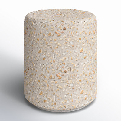 Fjord 14" Concrete Outdoor Side Table