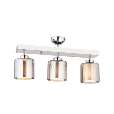 Glass Semi Flush Mount