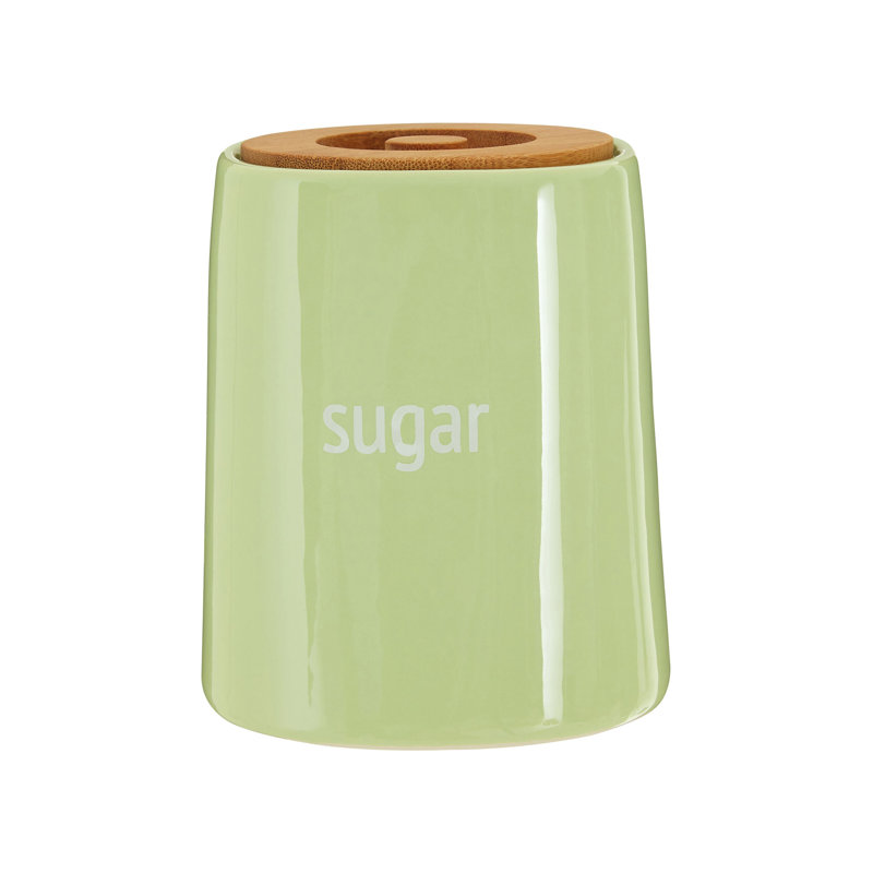 Revel Ceramic / Porcelain Jar, Green