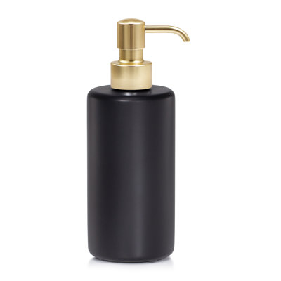 Domus Black Matte Soap / Lotion Dispenser