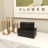 Wood Geometric Decorative Box with Hinged Lid Set-62860386