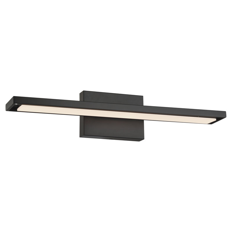 Deziya LED Flush Mounted Sconce, 5" H x 24" W x 4.75" D