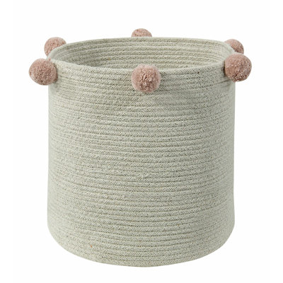 Bubbly Fabric Decorative Basket