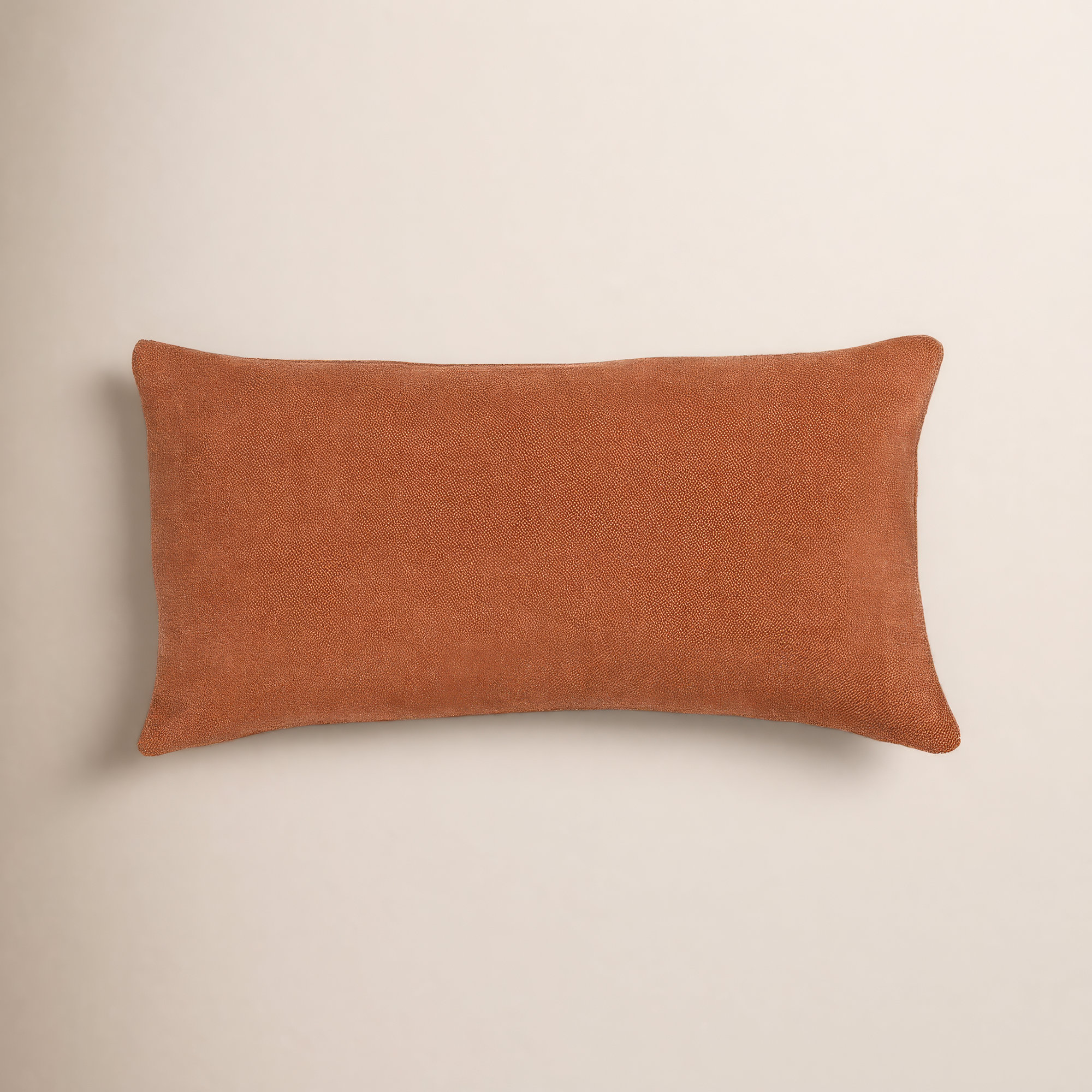 Cascade Textured Accent Pillow, Red, Rectangle 14"H x 26"W, Polyester
