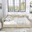 Structure de lit tapissier grand en velours, style canapé, dossier-1140430968-1140430974