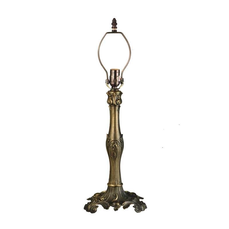 Base de lampe victorienne en rosette